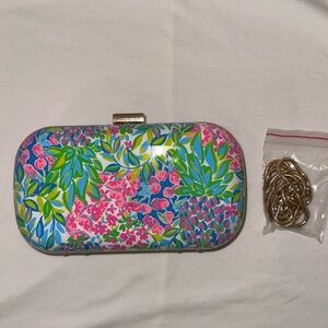 Lilly Pulitzer Hard shell clutch
